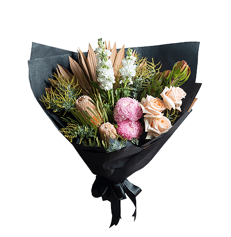 Soft Touch flower arrangement in our Premium size